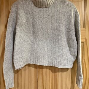 Wool Blend Turtleneck Sweater